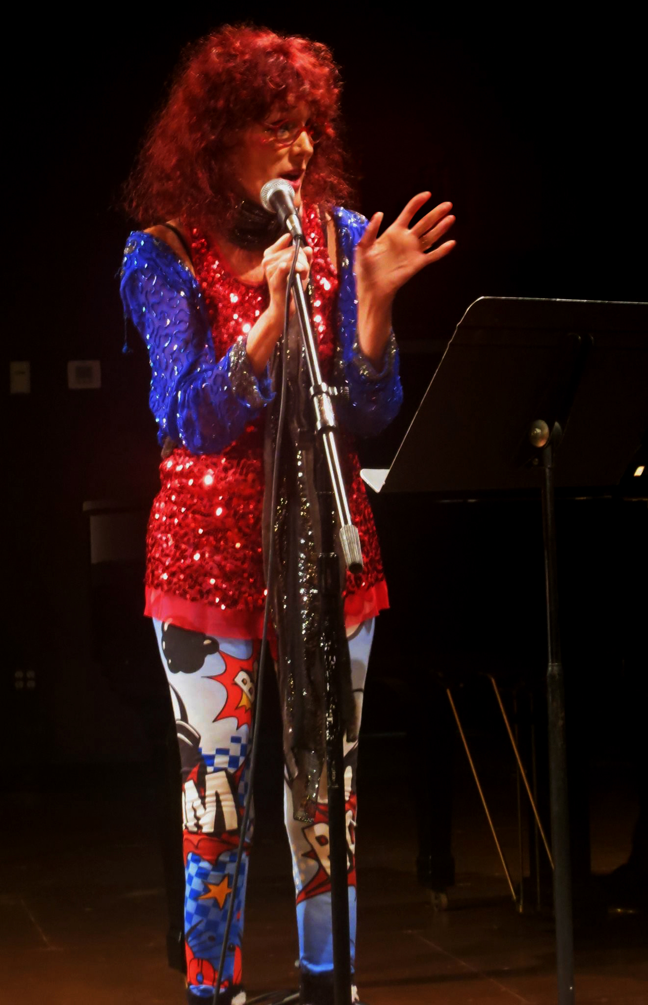 Ruby Lynn Reyner performs at the John Vacarro Tribute (Coffee House Chronicles)